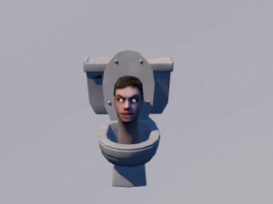 Skibidi Toilet 3D Model