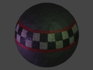 FNAF wall texture and celling stars 3D Model