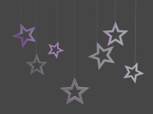 FNAF wall texture and celling stars 3D Model