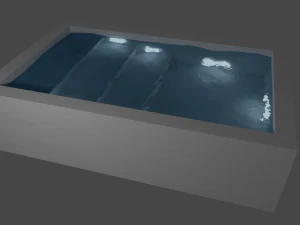 piscina sencilla Modelo 3D