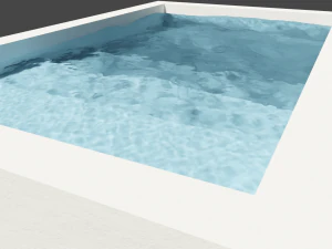 piscina sencilla Modelo 3D
