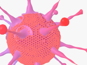 Adeno virus Modelo 3D