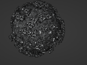 Corona virus 3D 모델