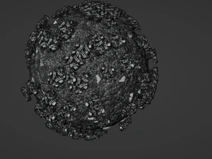 Corona virus 3D Model