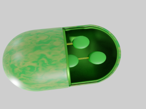 Chloroplast Model 3D