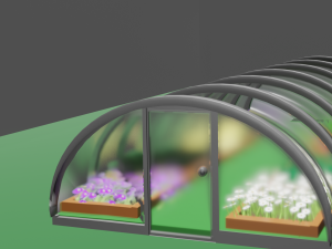 Greenhouse effect 3D Model