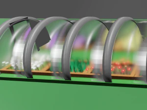 Greenhouse effect 3D Model