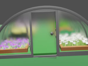Greenhouse effect 3D Model