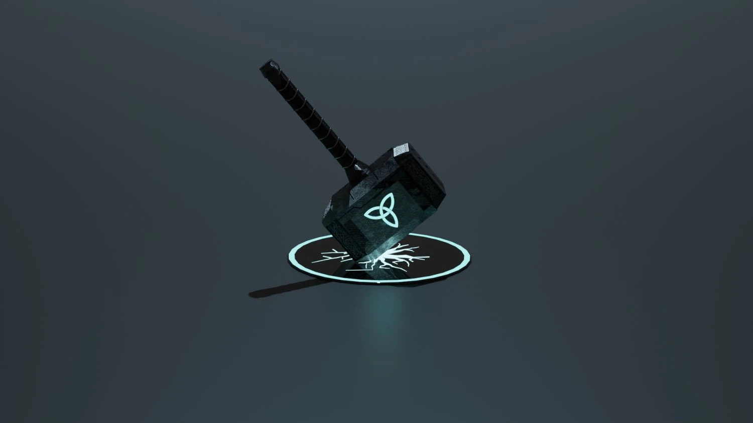 MJOLNIR 3D Model .c4d .max .obj .3ds .fbx .stl .blend 