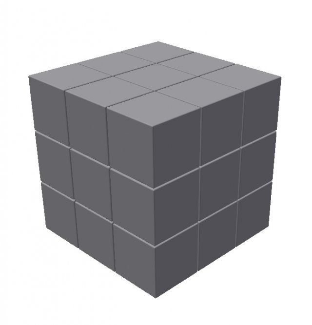CUBO RUBIC -JOYERO - BOX 3D print model 3D Baskı Modeli .c4d .max .obj .3ds .fbx .stl .blend 