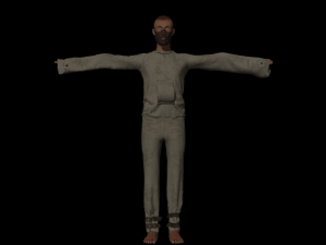 Mental Hospital Patients - Hannibal Masks 3D Модель
