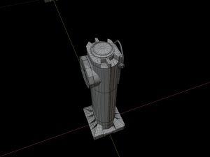 Right Angle Flashlight 3D Model