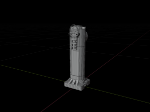 Right Angle Flashlight 3D Model