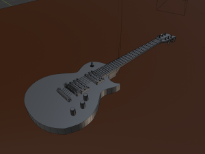 Electro Guitar 3D Model