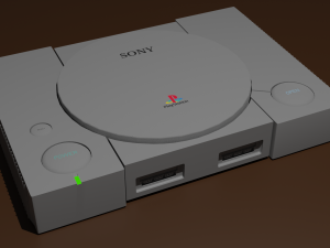 Sony PlayStation 1 3D Model