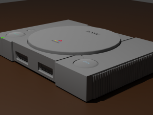 Sony PlayStation 1 3D मॉडल
