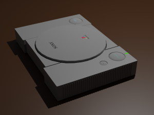 Sony PlayStation 1 3D मॉडल