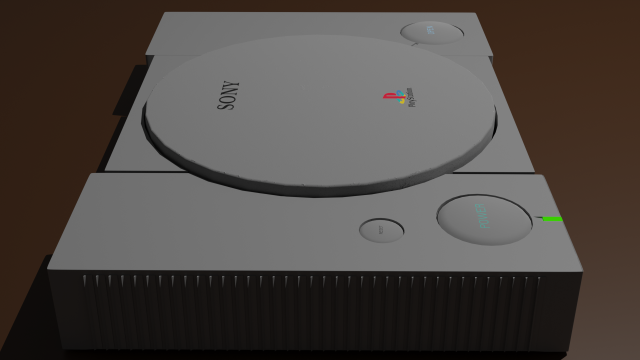 Sony PlayStation 2 3D model - Download Electronics on