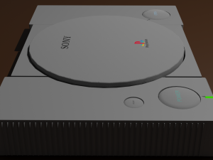 Sony PlayStation 1 3D मॉडल