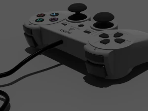 Sony PlayStation DualShock 3D Model