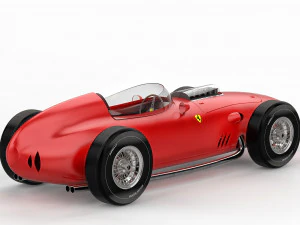 1958 페라리 256 F1 V12 3D 모델