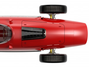 1958 Ferrari 256 F1 V12 Modelo 3D