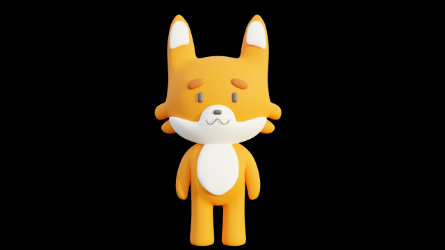 Fox 3D मॉडल .c4d .max .obj .3ds .fbx .stl .blend 