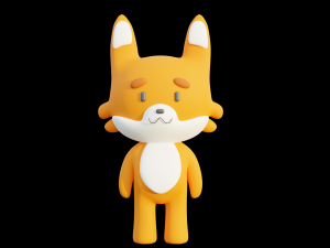 Fox 3D Модель