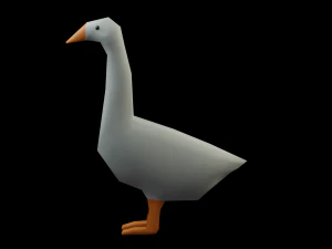 Gęś Model 3D