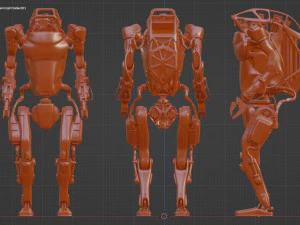 Atlas Boston Dynamics 3D Print Model