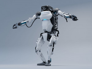 Atlas Boston Dynamics 3D Принт Модель