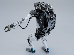 Atlas Boston Dynamics 3D Принт Модель
