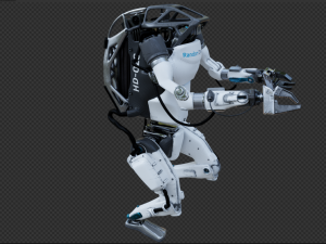 Atlas Robot Boston Dynamics Model 3D
