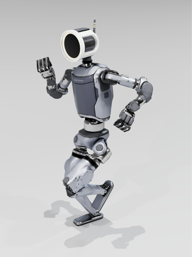 Atlas 2024 Boston Dynamics 3D Модель .c4d .max .obj .3ds .fbx .stl .blend 