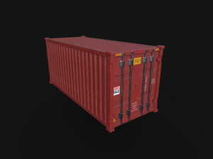 Shipping Container Modelo 3D