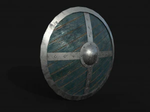 中世の盾 3Dモデル