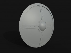 Medieval Shield 3D Модель