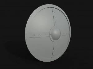 Medieval Shield 3D Model