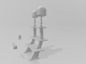 AHTS mast Modèles 3D en vedette