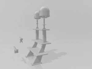 M&aacute;stil AHTS Modelo de impresión 3D