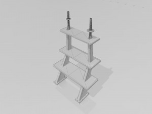 AHTS mast 3D Принт Модель