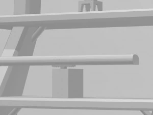 AHTS mast 3D Print Model