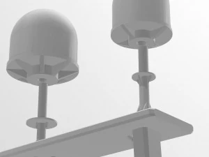 AHTS mast 3D Print Model
