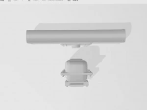SIMPLE RADAR FOR SHIP MODEL 3D Print Model
