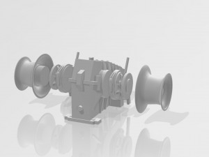 ANCHOR WINCH FOR SHIP MODELS Modèles 3D en vedette