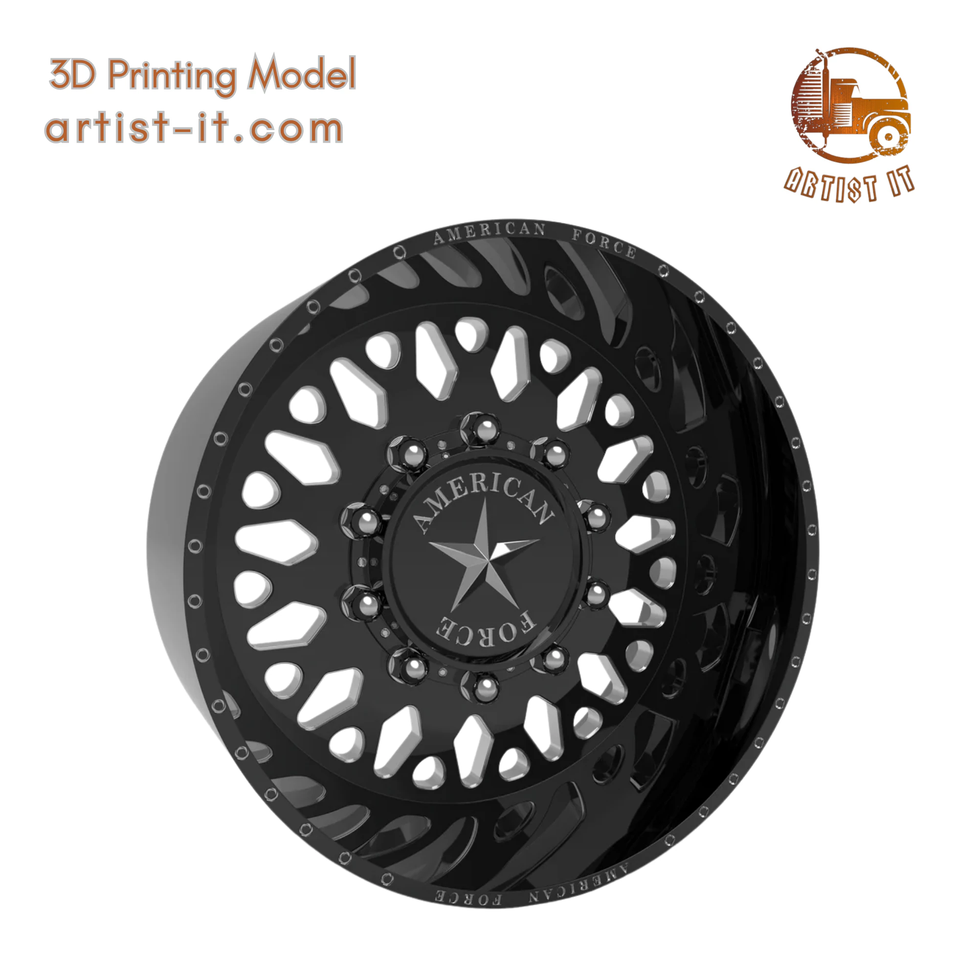 AMERICAN FORCE 6G17 EVO SD 3D Print Model .c4d .max .obj .3ds .fbx .stl .blend