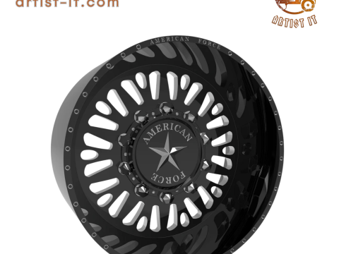 AMERICAN FORCE 6N12 BRAWN SD 3D 프린트 모델