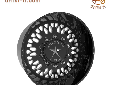 AMERICAN FORCE 6N16 SHOVE SD 3D Print Model