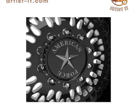 AMERICAN FORCE 6N16 SHOVE SD 3D Print Model