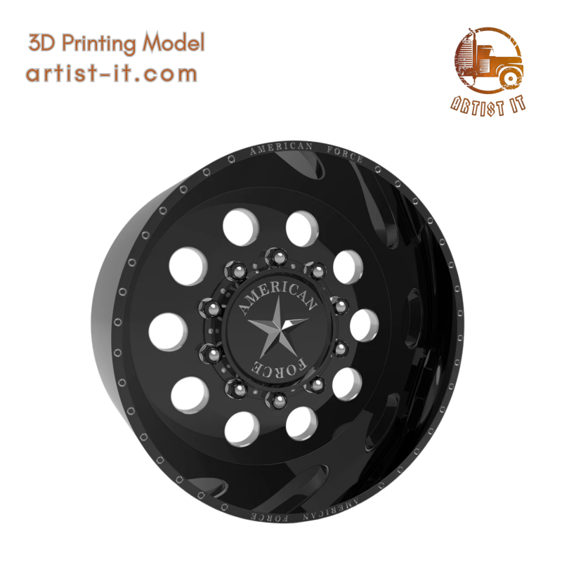 AMERICAN FORCE 601 CLASSIC SD 3D Print Model .c4d .max .obj .3ds .fbx .stl .blend 